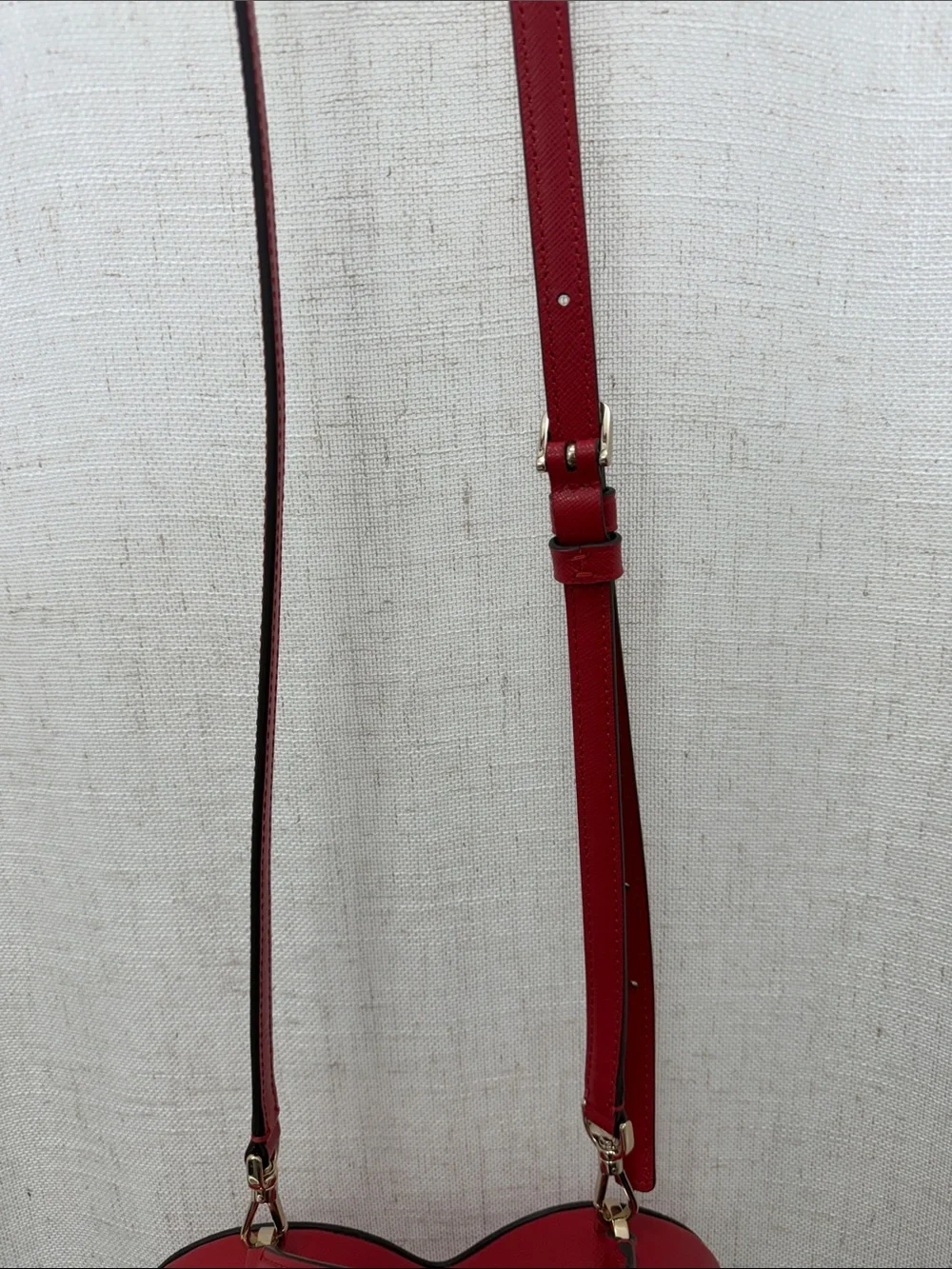 Kate Spade New York Candied Cherry Love Shack Heart Crossbody Purse